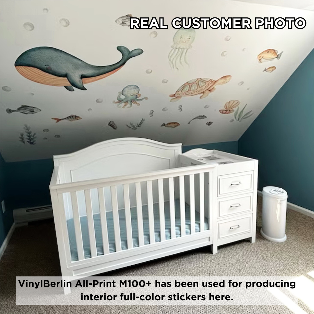 VinylBerlin Polyvinylchloride film with an acrylic adhesive for the protection of glass and other fragile surface materials