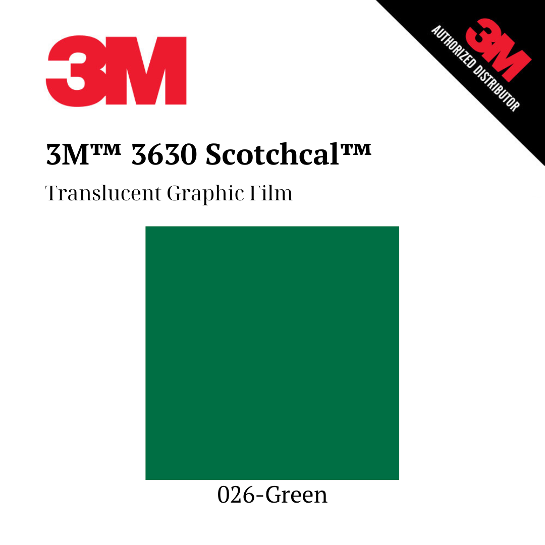 3M™ 3630 Scotchcal™ 60"x50Yds, 60"x10Yds Translucent Graphic Film