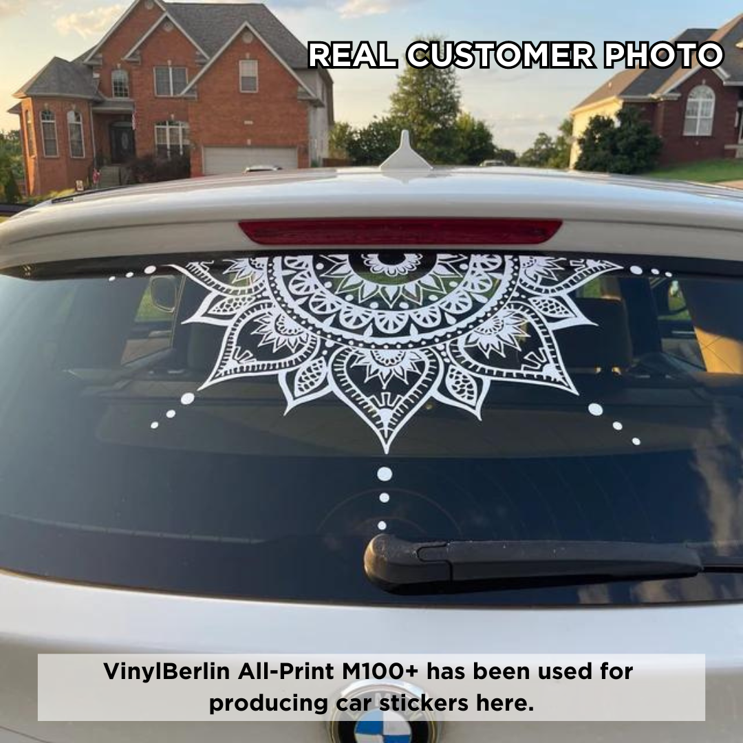 VinylBerlin Polyvinylchloride film with an acrylic adhesive for the protection of glass and other fragile surface materials