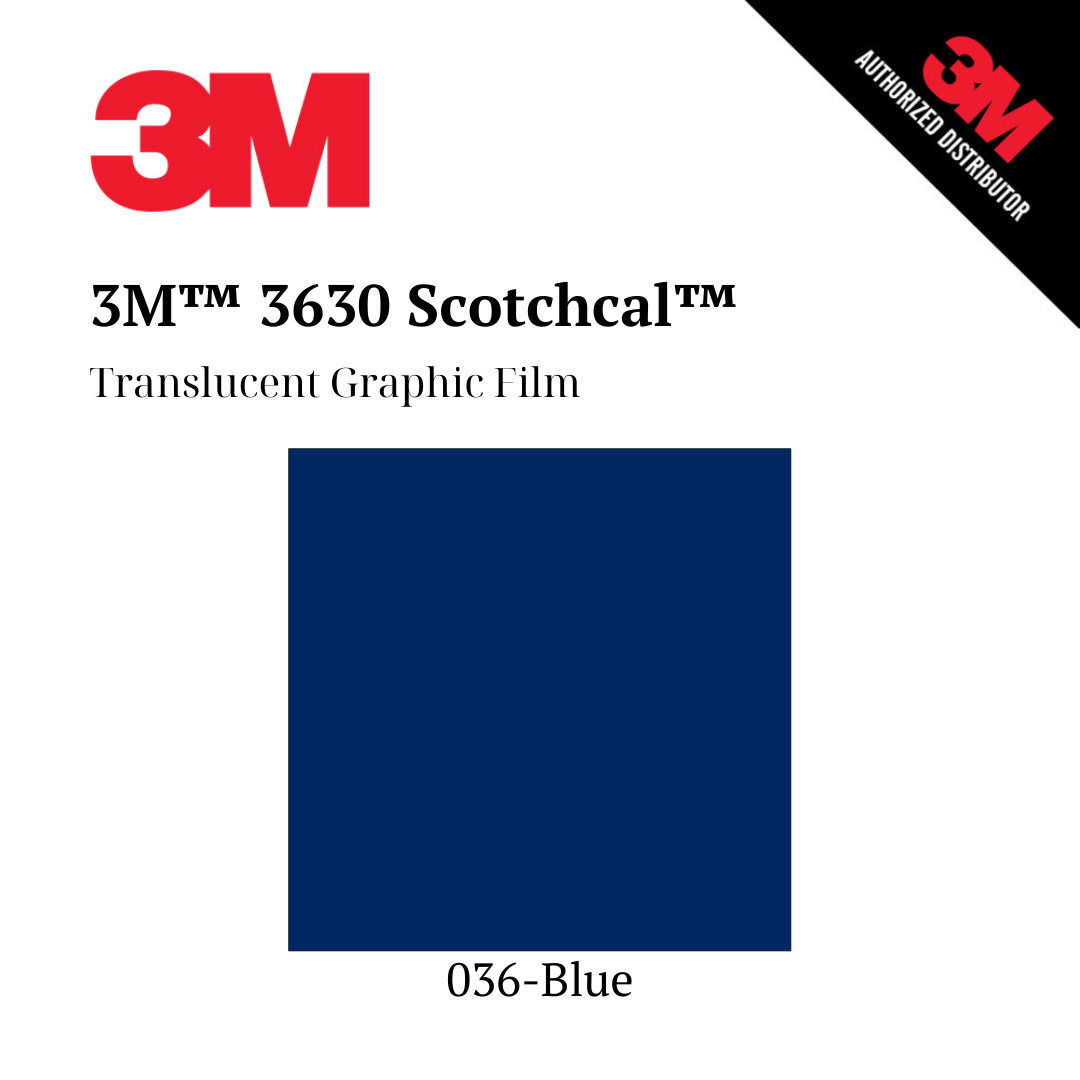 3M™ 3630 Scotchcal™ 60"x50Yds, 60"x10Yds Translucent Graphic Film