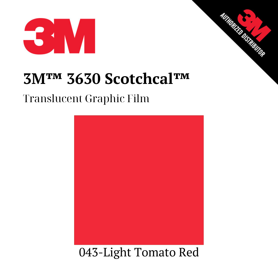 3M™ 3630 Scotchcal™ 60"x50Yds, 60"x10Yds Translucent Graphic Film
