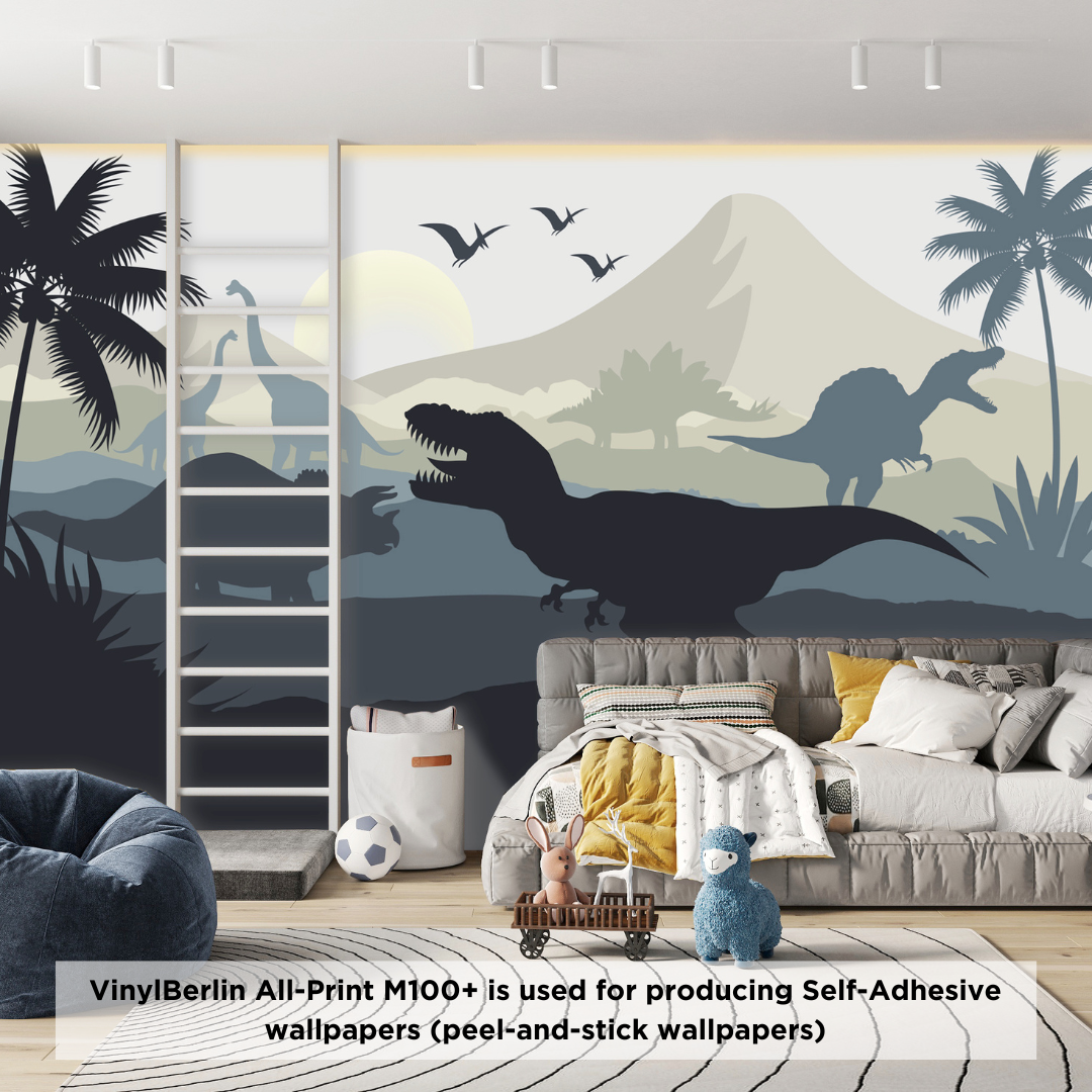 VinylBerlin Polyvinylchloride film with an acrylic adhesive for the protection of glass and other fragile surface materials