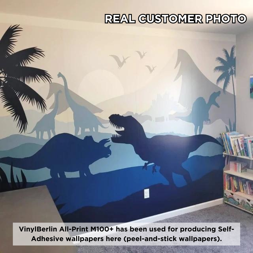 VinylBerlin Polyvinylchloride film with an acrylic adhesive for the protection of glass and other fragile surface materials