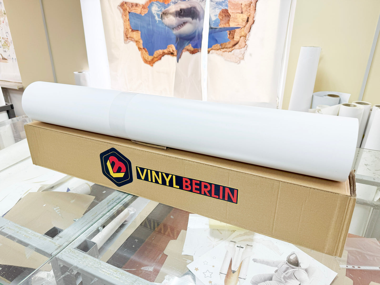 VinylBerlin Vinyl to produce static cling decals