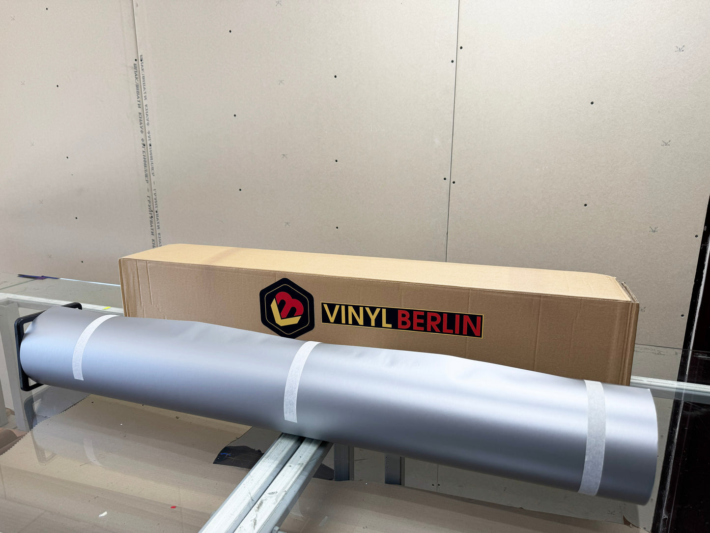 VinylBerlin Adhesive-backed cast PVC film for wrapping commercial vehicles for advertising or other promotional purposes