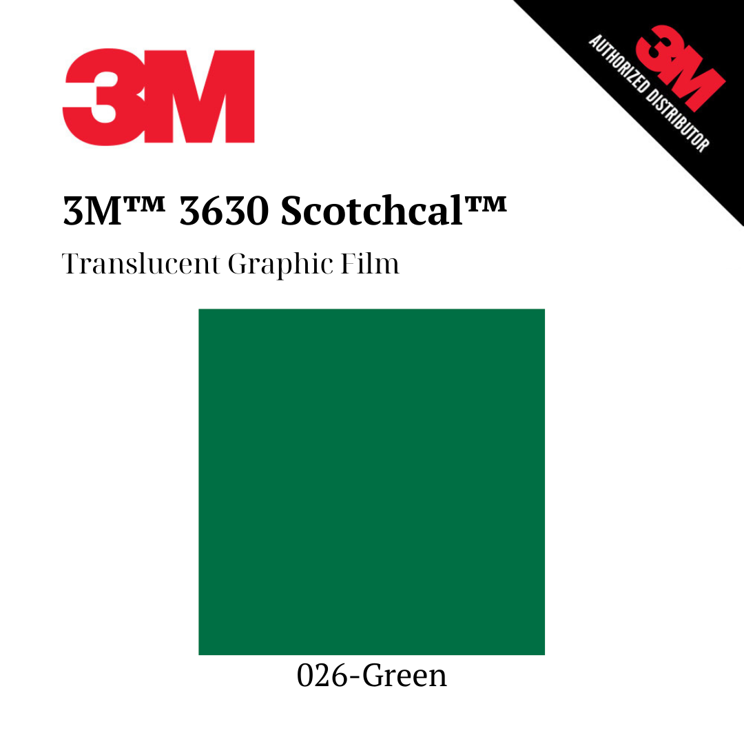 3M™ 3630 Scotchcal™ 48"x50Yds, 48"x10Yds Translucent Graphic Film