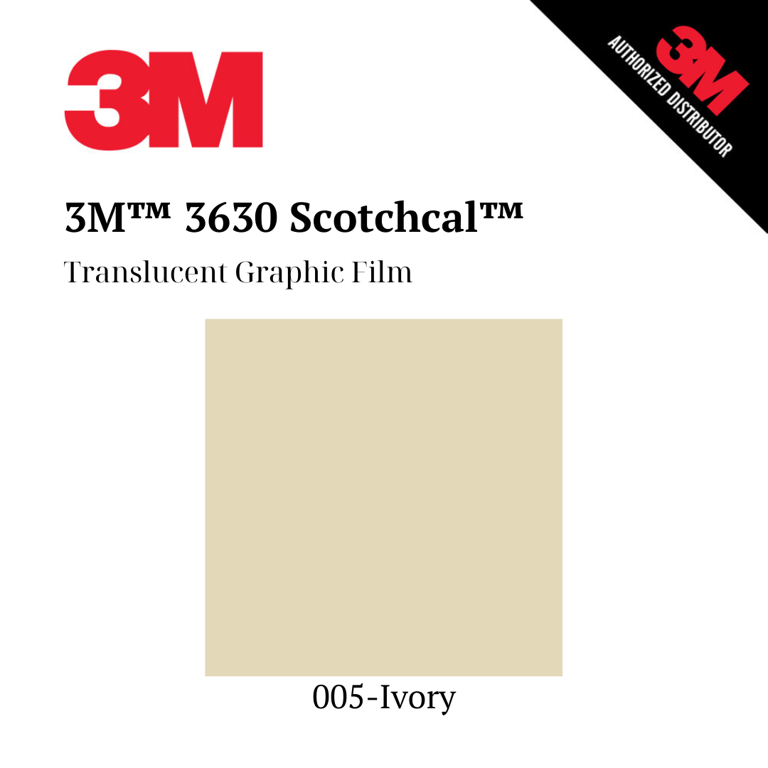 3M™ 3630 Scotchcal™ 48"x50Yds, 48"x10Yds Translucent Graphic Film