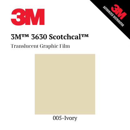 3M™ 3630 Scotchcal™ 48"x50Yds, 48"x10Yds Translucent Graphic Film