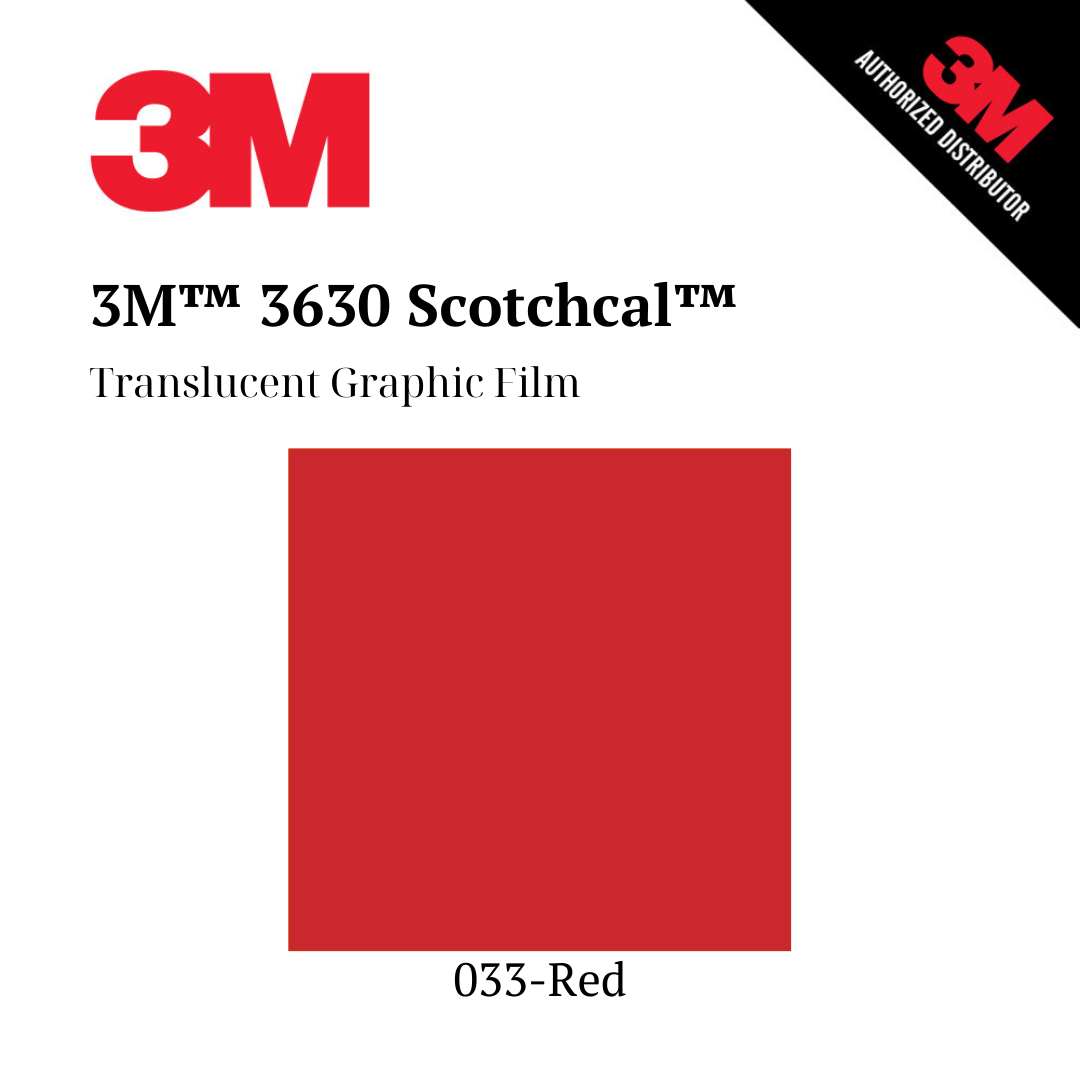 3M™ 3630 Scotchcal™ 48"x50Yds, 48"x10Yds Translucent Graphic Film