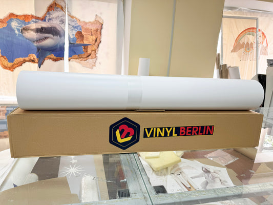 VinylBerlin Adhesive-backed cast PVC film for wrapping commercial vehicles for advertising or other promotional purposes